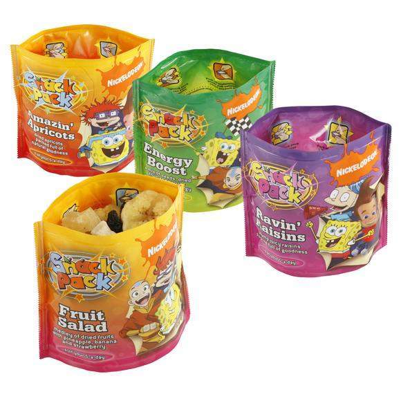 Fun kids' snack packs for fruit snack launch - NS Packaging