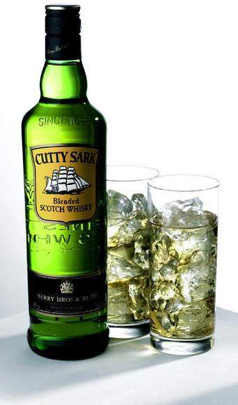 Cutty Sark whisky has O-I repackage
