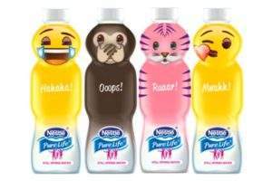 Nestlé Waters introduces emoji inspired water bottles