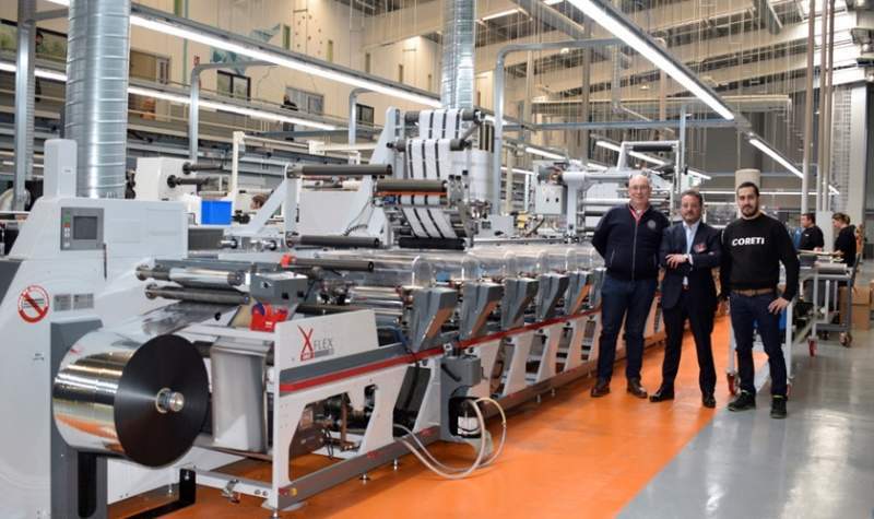 Spanish label printer Coreti invests in three OMET’s presses