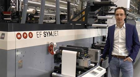 Dutch label printer EDNN invests in MPS EF SYMJET hybrid press