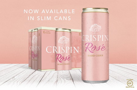 MillerCoors’ Crispin Cider to introduce rose cider in slim cans
