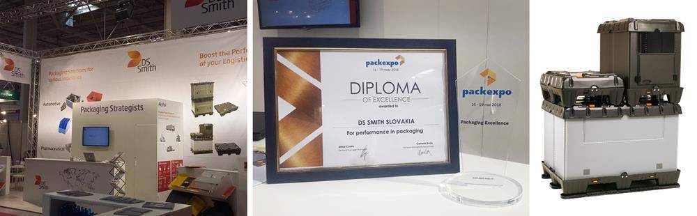 DS Smith Plastics Slovakia wins Packaging Excellence Award for Performance at Pack-Expo Romania 2018