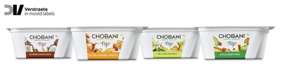 Chobani launches Flip product range in IML packaging