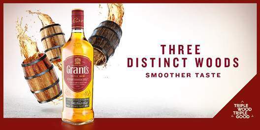 Grant’s Scotch whisky to be available in new packaging