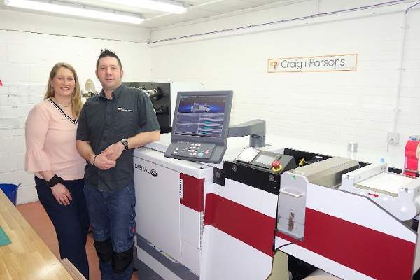 Craig & Parsons installs Mark Andy Digital One press for short run work