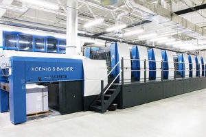 Koenig & Bauer to unveil large-format 4-over-4 perfecting system