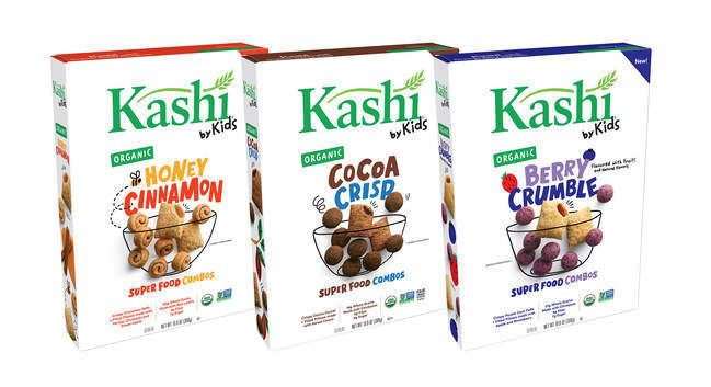 Kashi launches first line of organic foods for kids