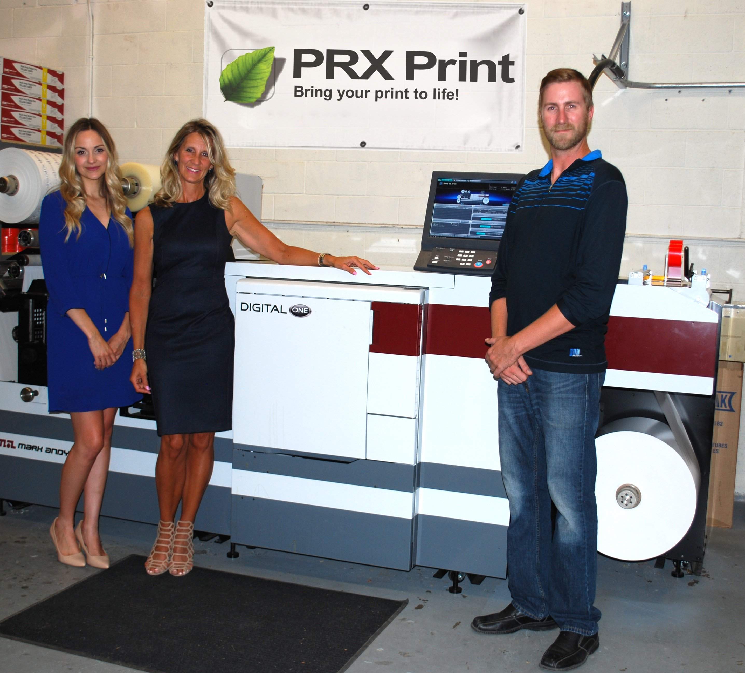 Canada’s PRX Print invests in Mark Andy Digital One hybrid label press