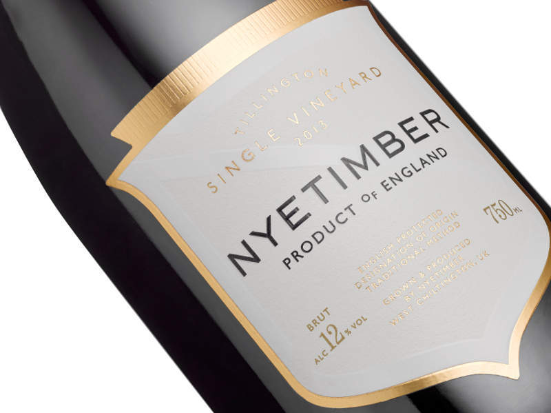 Nyetimber launches new label design for selected products