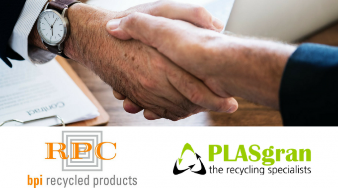 RPC bpi acquires UK rigid plastics recycler PLASgran