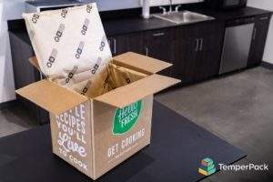 HelloFresh replaces box liners with TemperPack’s recyclable ClimaCell liners