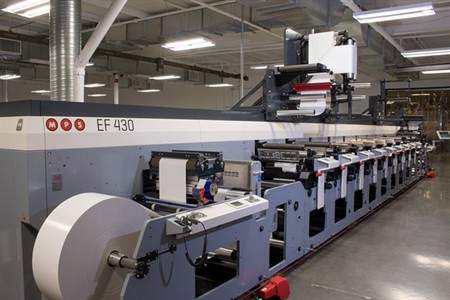 Hub Labels deploys MPS press for linerless labels