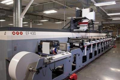 Hub Labels invests in MPS EF430 Press