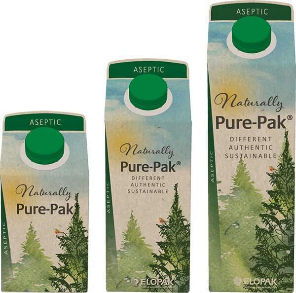 Elopak launches 100% recyclable Pure-Pak cartons