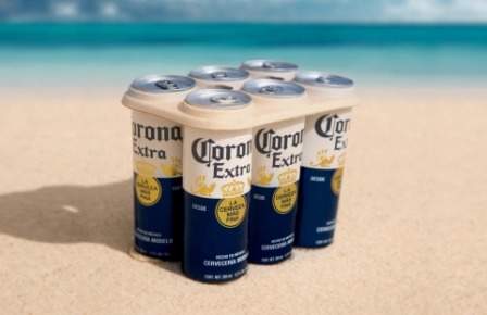 Mexican beer brand Corona to trial plastic-free six pack rings