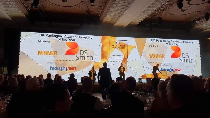 DS Smith named packaging company of year