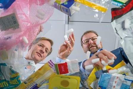BASF produces products with chemically recycled plastics
