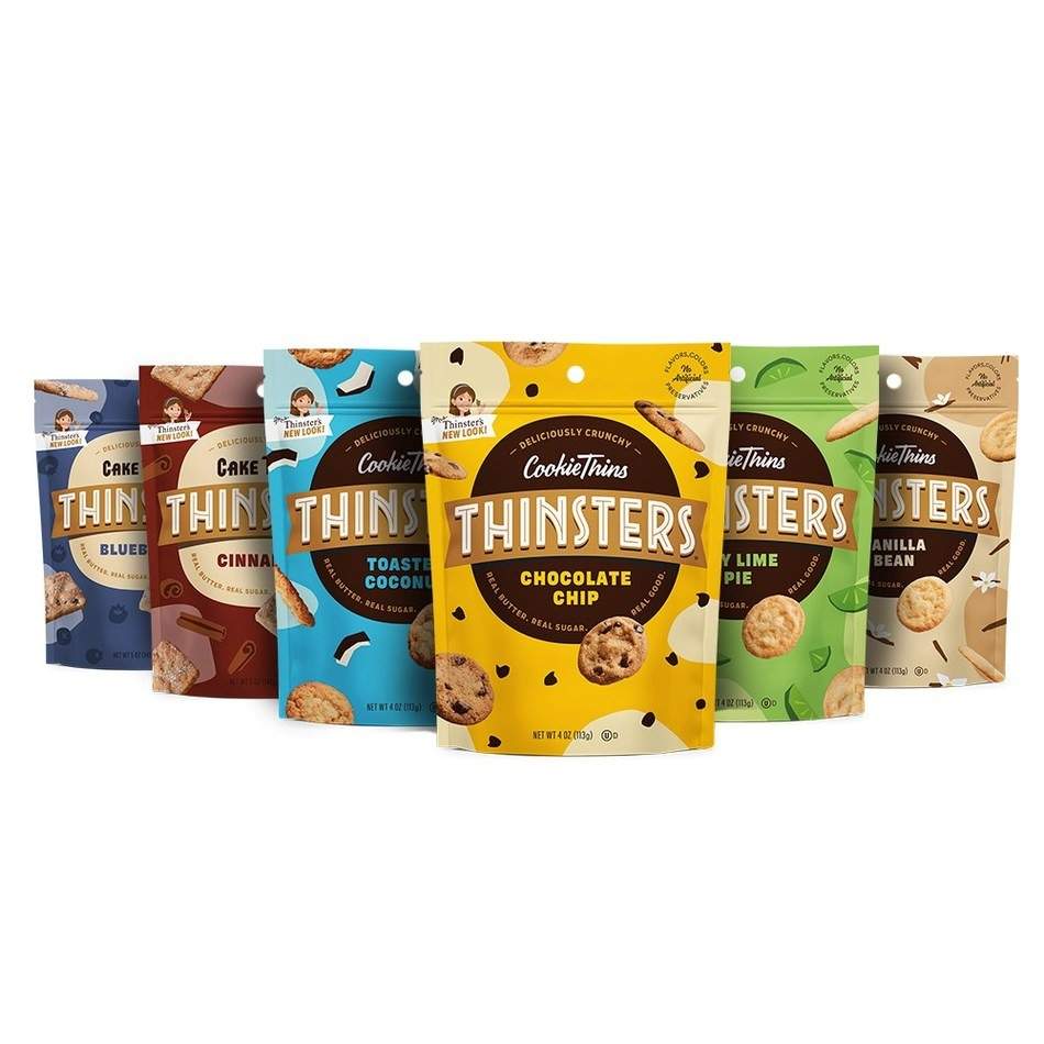 Mrs. Thinster’s Cookie Thins reveals new look