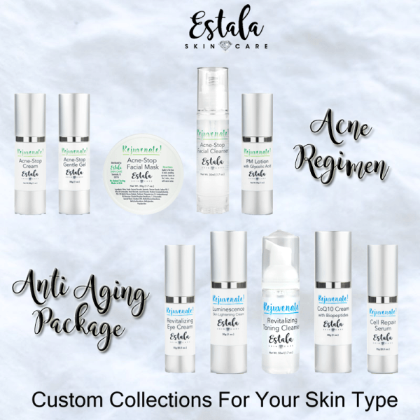 Estala Skin Care unveils new design in Skin Care line product packaging