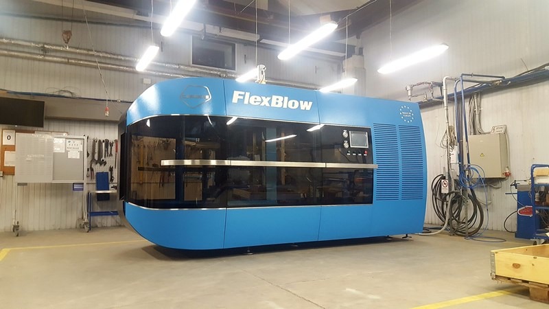 FlexBlow to build new manufacturing facility for 8 cavity Hybrid SBM machines