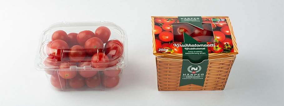 Study reveals Finnish consumers prefer paperboard for cherry tomato packaging