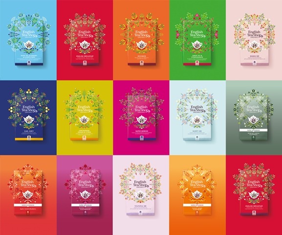 Echo designs new packaging for English Tea Shop