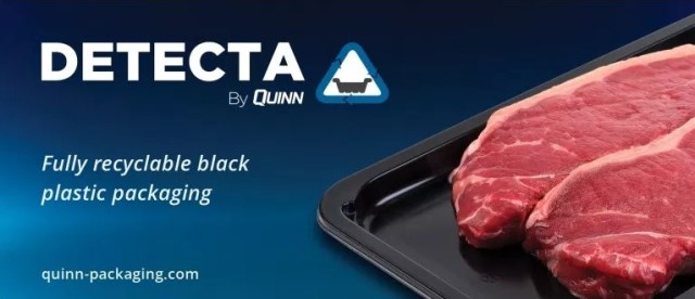 Quinn Packaging launches Detecta by Quinn range of black PET trays