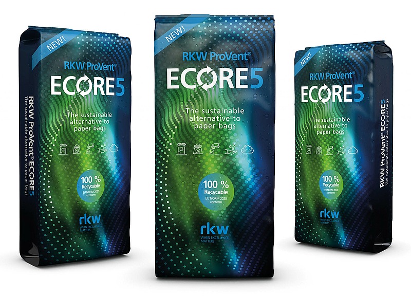 RKW to unveil 100% recyclable ProVent ECORE 5 plastic sack