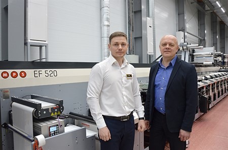 Russian label printer Evroflex installs sixth MPS flexo press