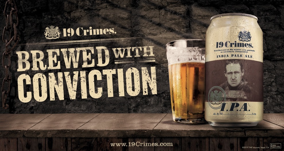 All 19 Crimes beers to be available in cans