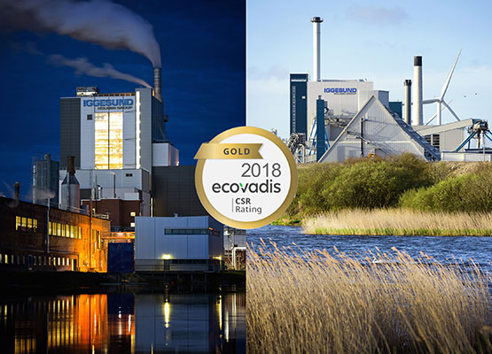Iggesund Paperboard’s mills receive highest rating for sustainability