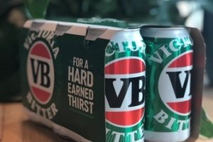 Carlton & United Breweries replaces plastic six-pack rings with cardboard packaging