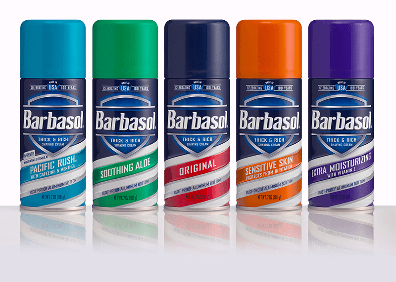 Crown to launch new package design for Perio’s Barbasol products