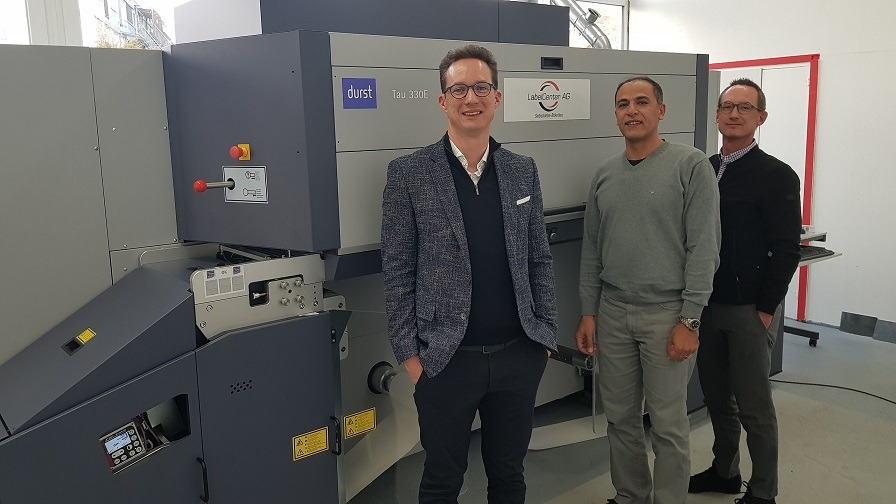 Swiss start-up firm Label Center invests in Durst Tau 330 E digital inkjet press