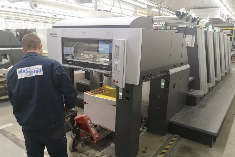 Packaging firm Aluprint installs Heidelberg’s press to increase productivity