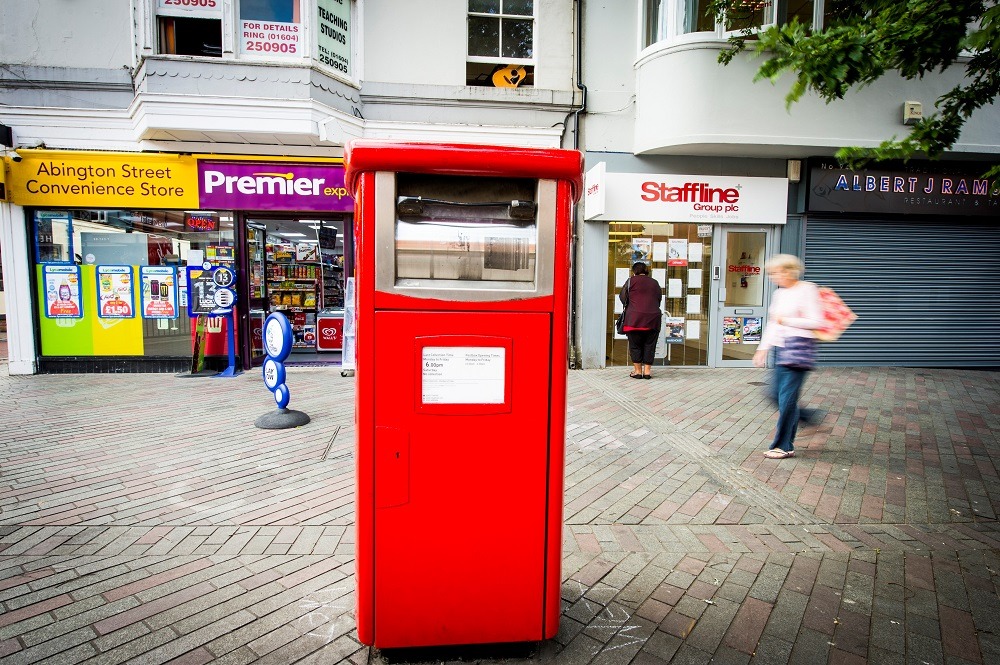 royal mail parcel postbox