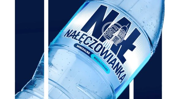 Nestle unveils new bold look for Nałęczowianka water brand