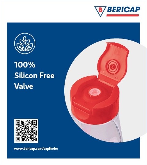 Bericap introduces 100% silicon-free valves