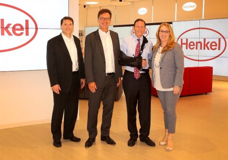 Henkel leaders highlight sustainability and packaging innovation to US Senator Richard Blumentha