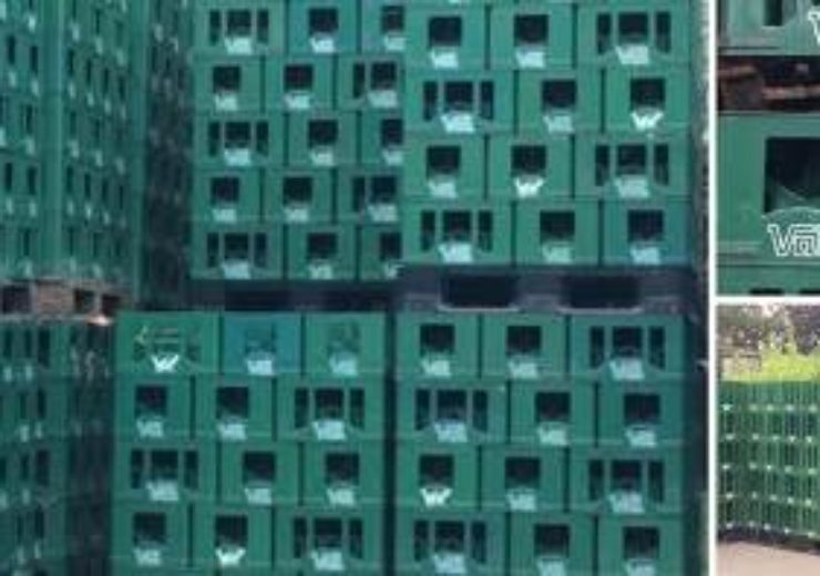 DS Smith Plastics injection moulded crate pallets are perfect solution for winter storage of empties