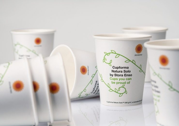 Stora Enso, Fiskeby achieve success in fibre cups recycling trials