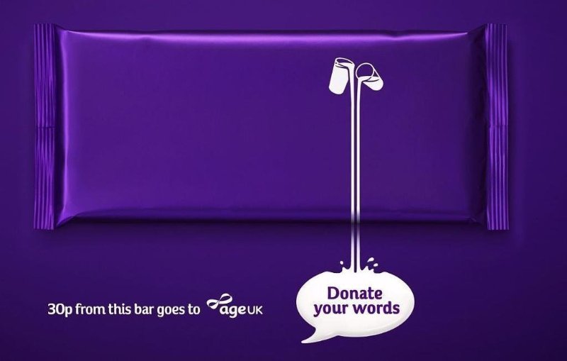 Cadbury loneliness, famous packaging campaigns 