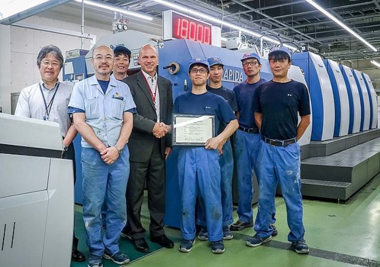 Rapida 106 at Tosho Printing with top-class performance