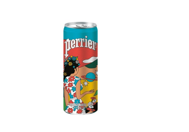 Perrier unveils new product designs in collaboration with artist Duo DABSMYLA