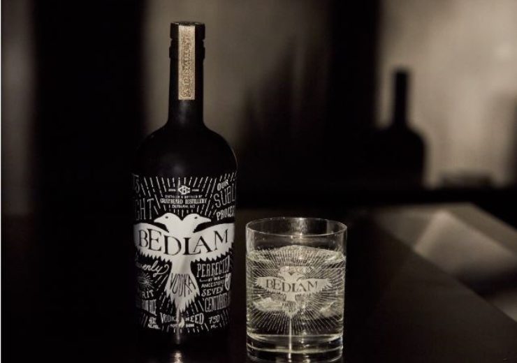 Graybeard Distillery unleashes new limited-edition bottle design for Bedlam Vodka