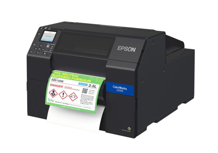 Epson launches ColorWorks C6000-Series Industrial Label Printers