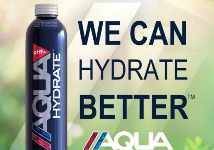 AQUAhydrate launches sustainable package with 750mL aluminium bottle