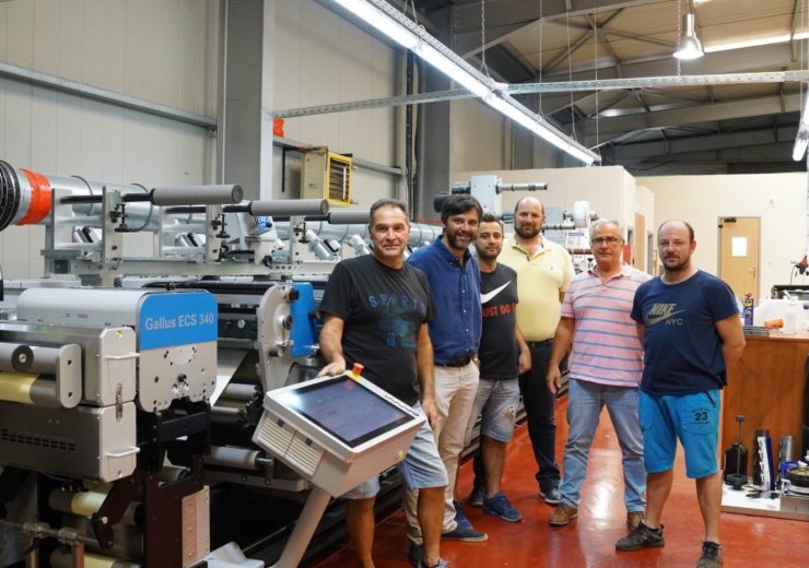 Batsios Labels invests in Gallus ECS 340 label printing press