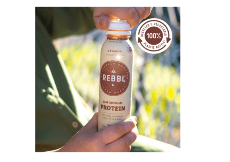 Organic beverage brand REBBL launches 100% recyclable bottle